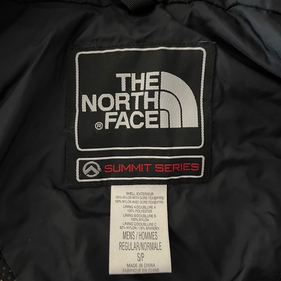 Vintage 90's The North Face Goretex Summit Series Red Black Parka Jacket - Picture 14 of 16